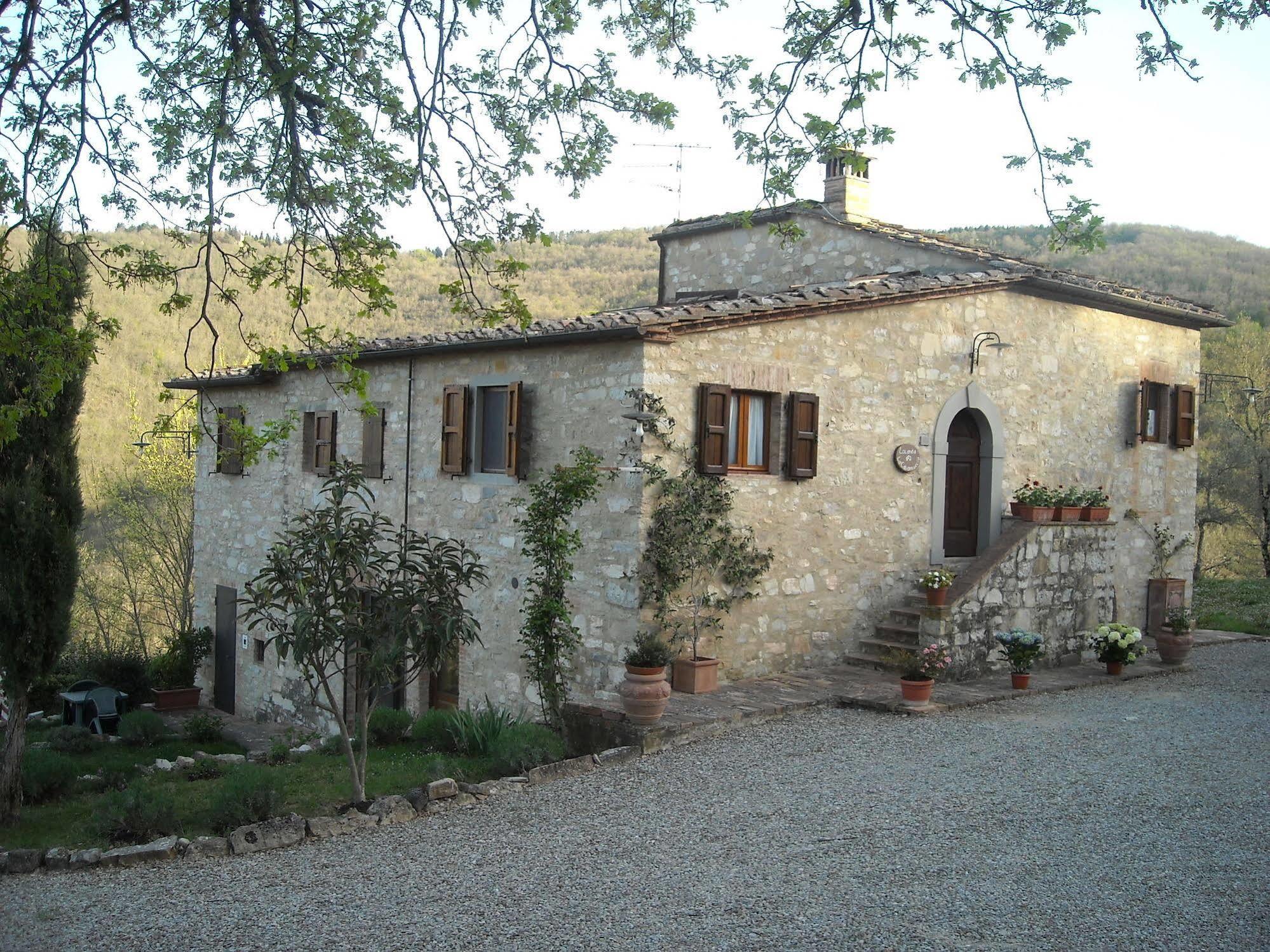 Villa Capannuccia 卡斯特利纳－因基安蒂 外观 照片
